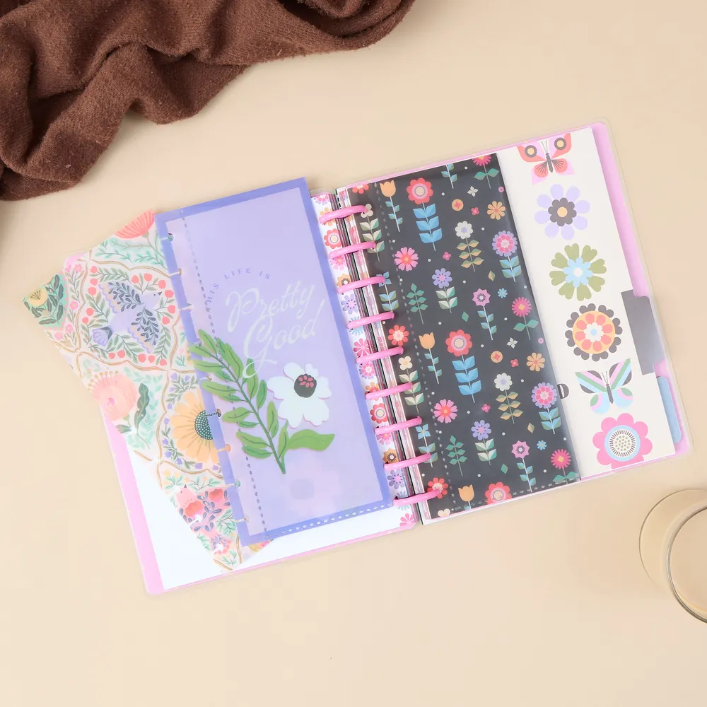 Happy Planner Brilliant Garden Classic pochettes plastique 3 pièces