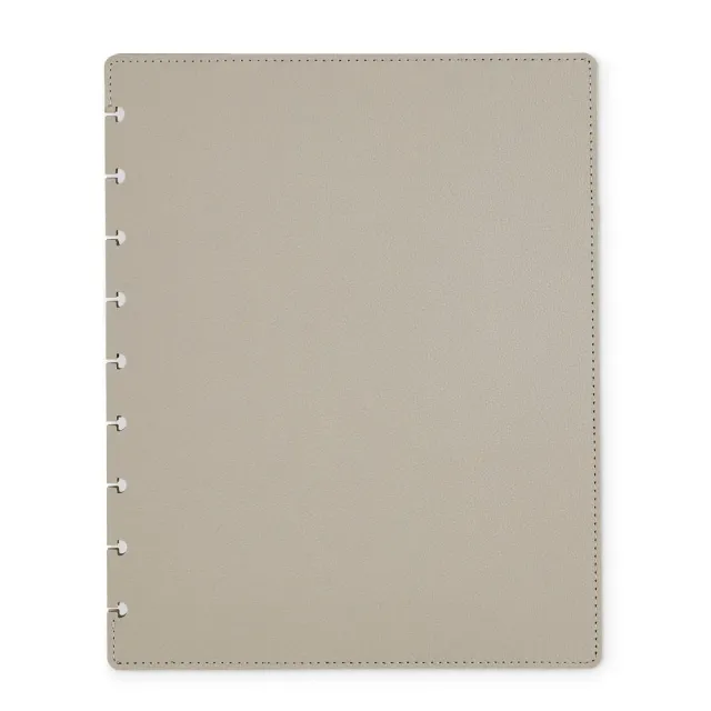 Happy Planner Classic housse Smoke simili cuir gris