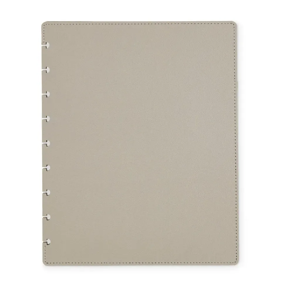 Happy Planner Classic housse Smoke simili cuir gris