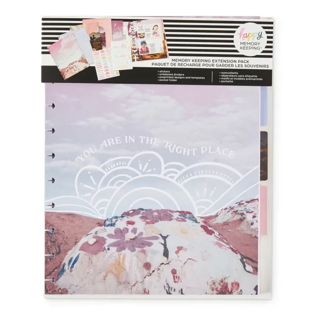 Happy Planner Seek Magic extension journal mémoire Big voyage