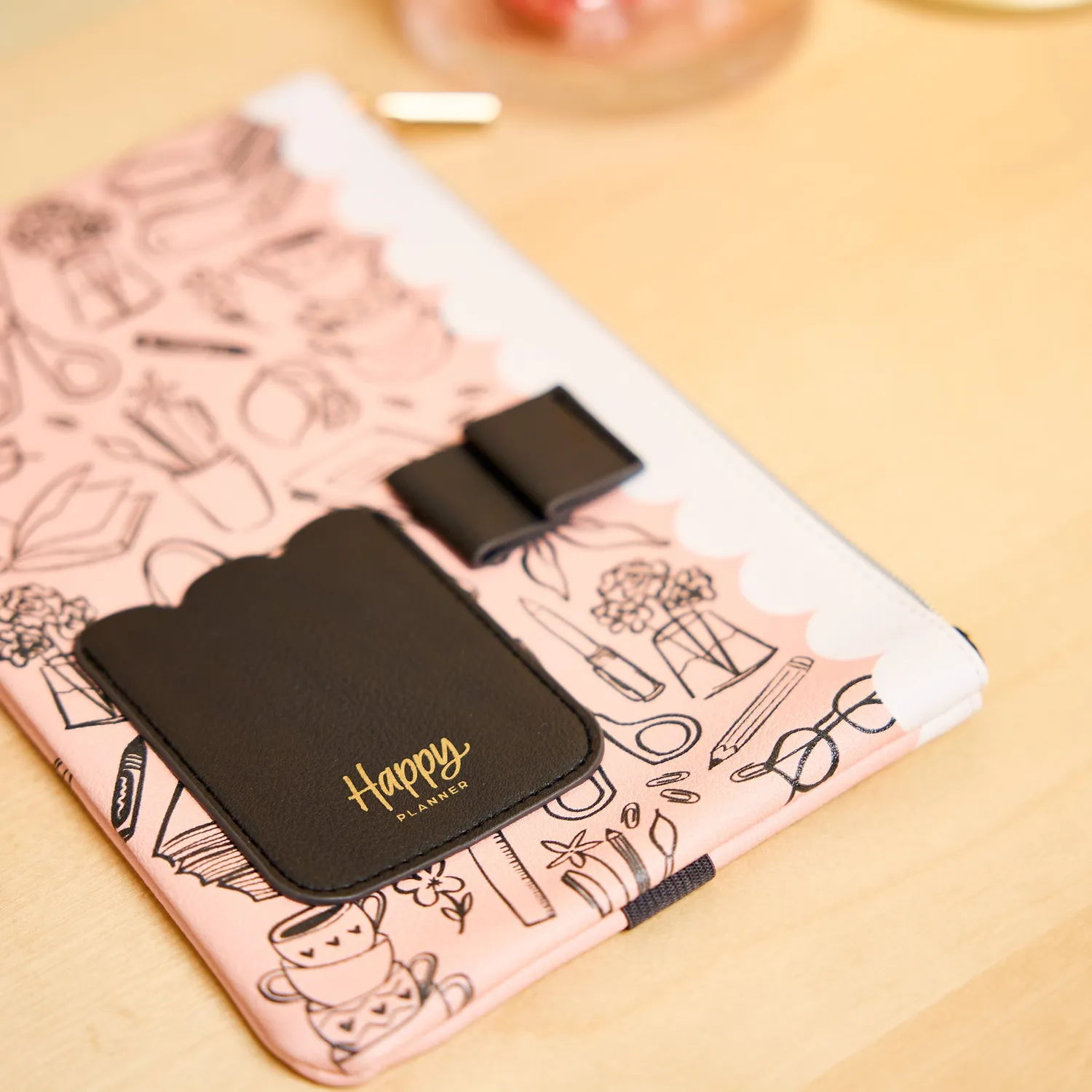 Happy Planner Pastel Poetry trousse stylos élastique