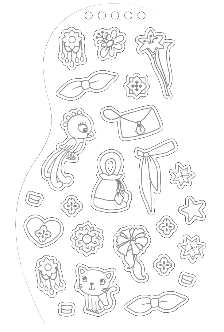 Frigobloc Minimiki Zeina en Jordanie carnet créatif stickers