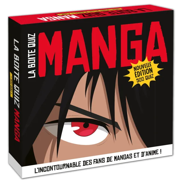 Frigobloc Boîte Quiz Manga jeu 500 questions