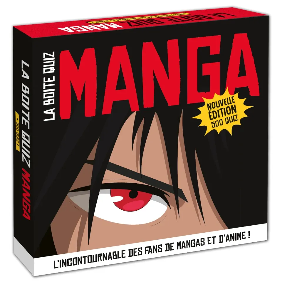 Frigobloc Boîte Quiz Manga jeu 500 questions