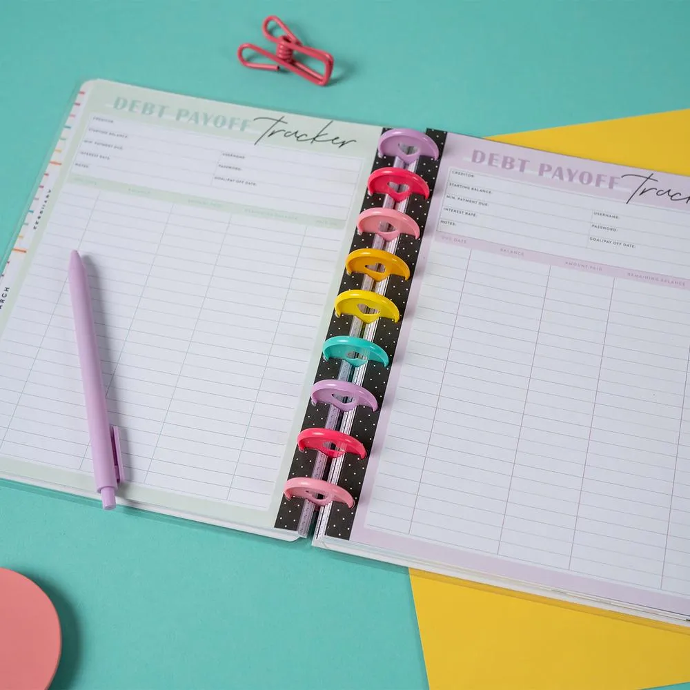 Happy Planner Budget papier recharge Classic 40 feuilles