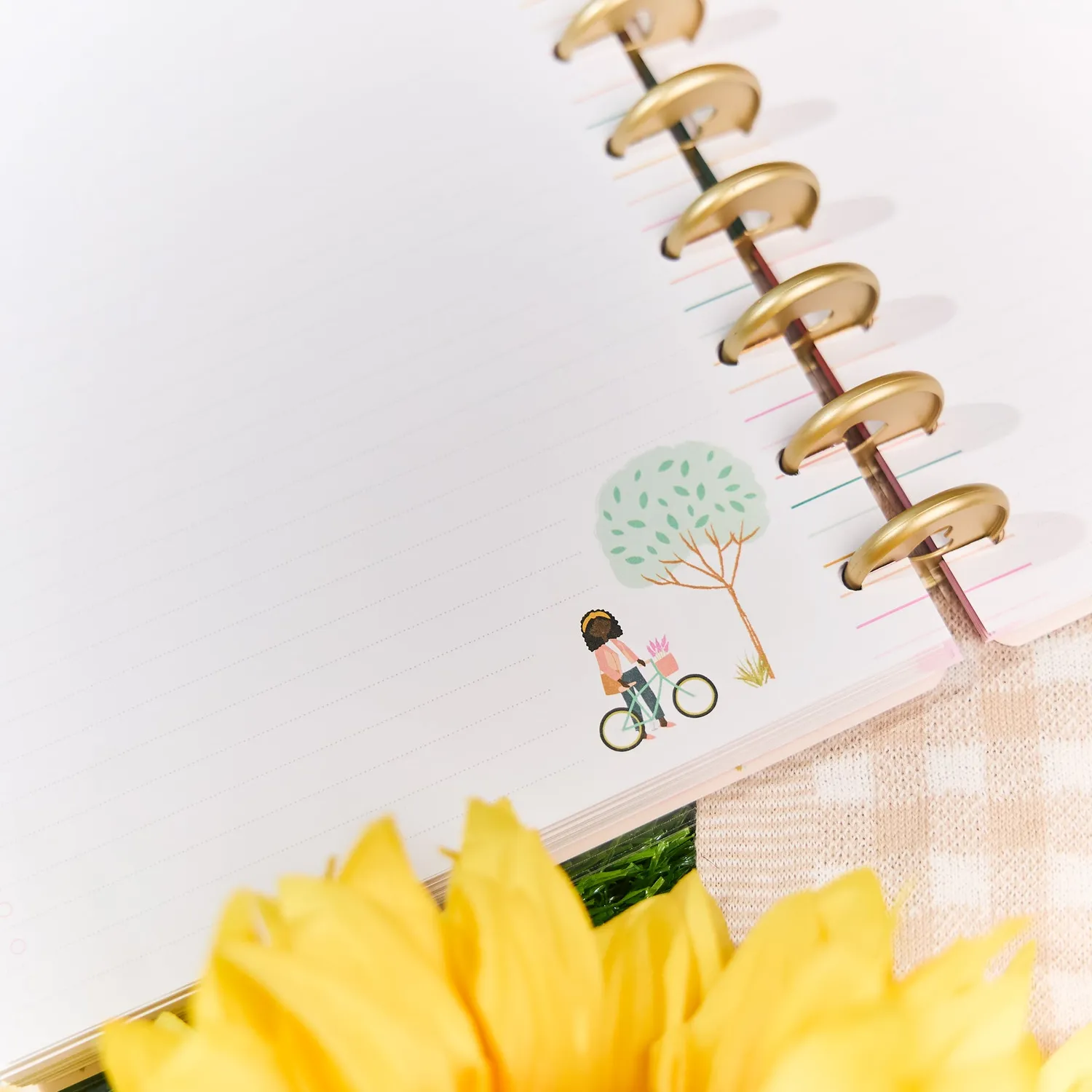 Happy Planner Squad Goals recharge checklist Classic 40 feuilles