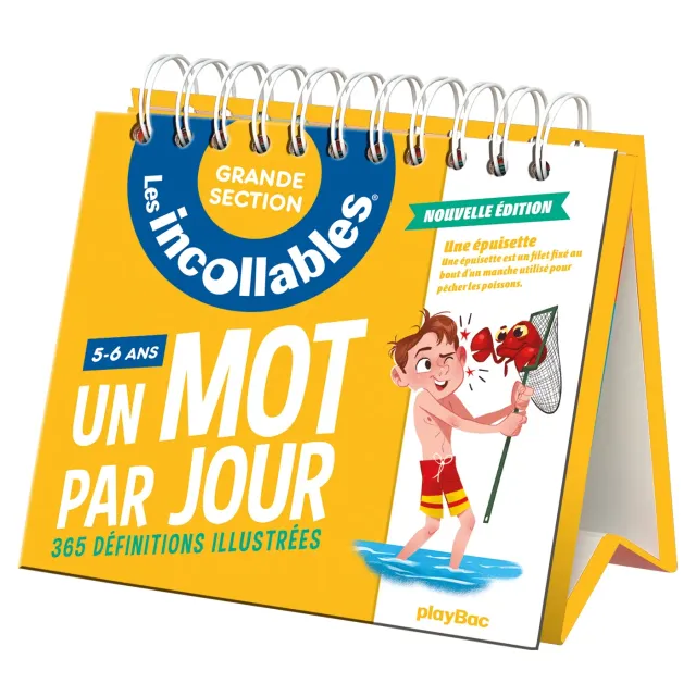 Les Incollables Un mot par jour GS 5/6 ans chevalet édition 2021