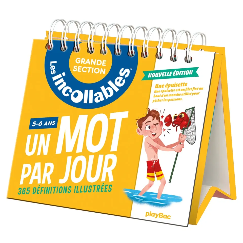 Les Incollables Un mot par jour GS 5/6 ans chevalet édition 2021