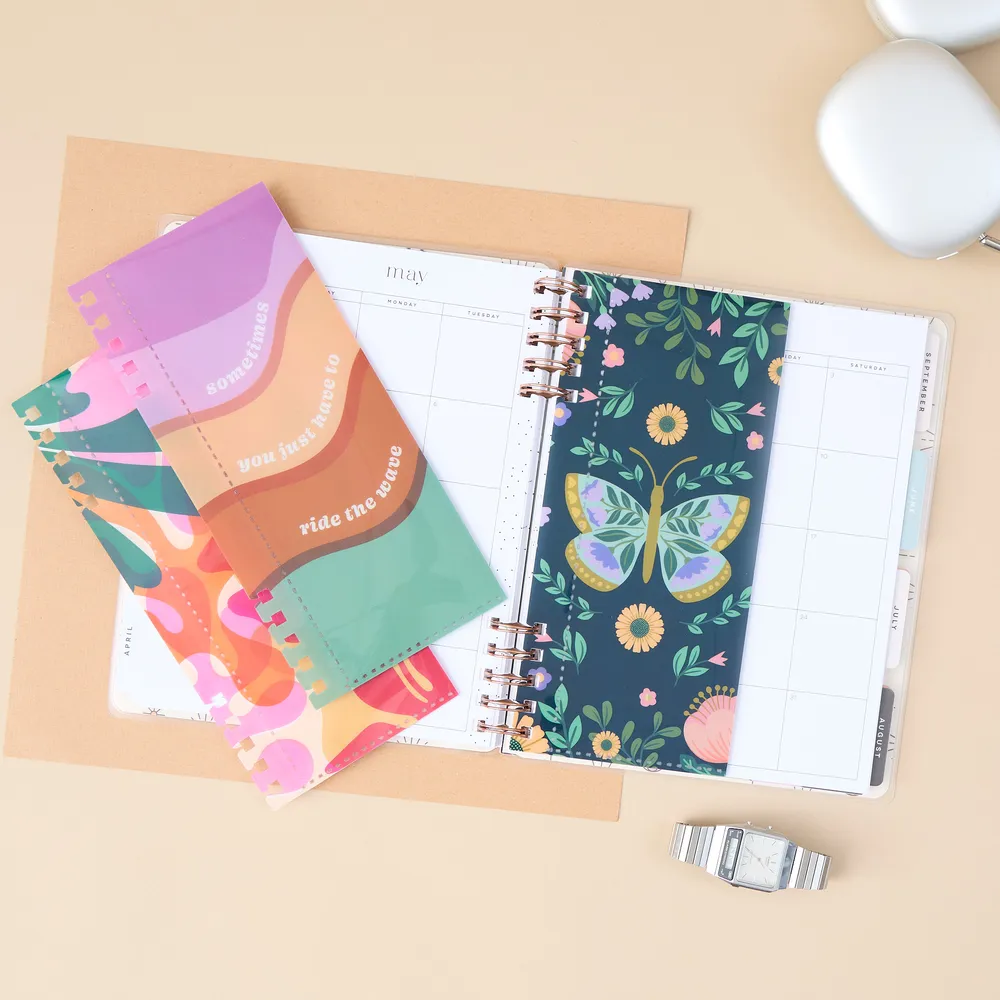 Happy Planner Vivid Brights Classic pochettes spirale x3