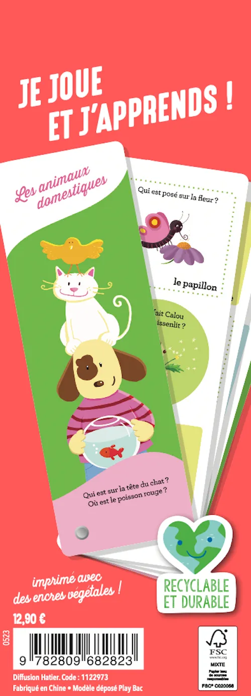 Les Incollables Toute Petite Section 2-3 ans éventails quiz 550