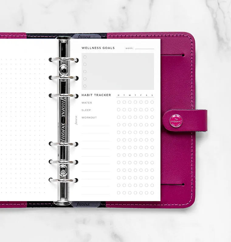 Filofax Classic Personal recharge bien-être 56 feuilles