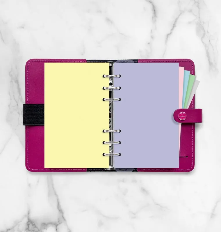 Filofax Personal papier à lettres pastel neutre à anneaux