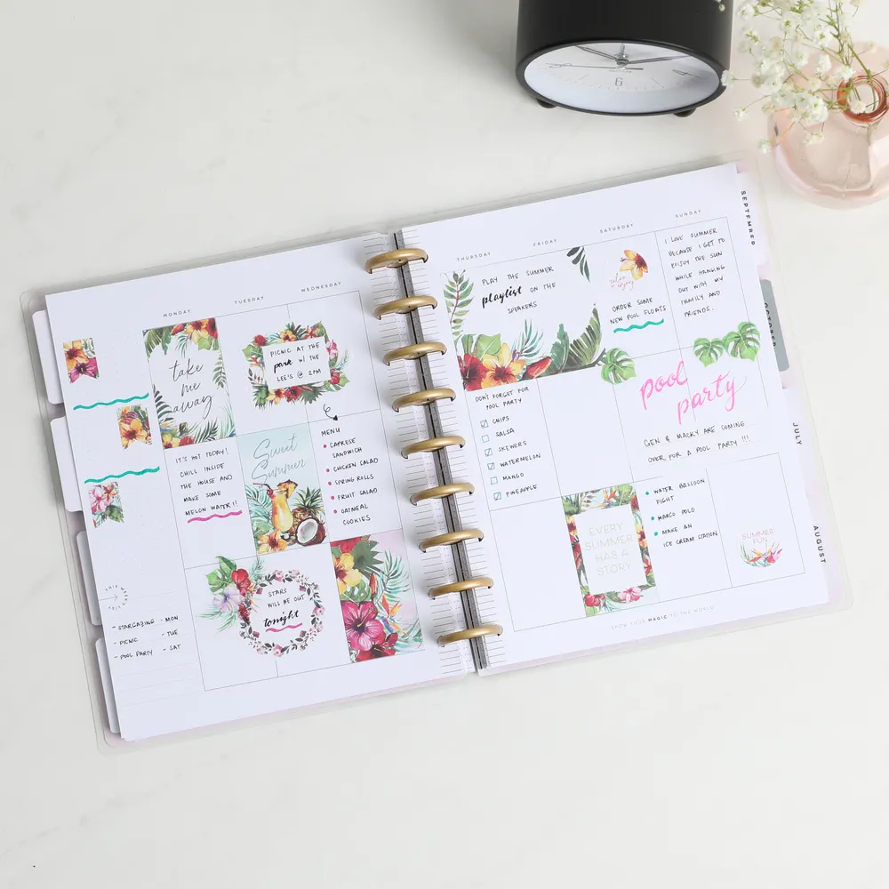 Happy Planner New Beginnings agenda Classic vertical non daté