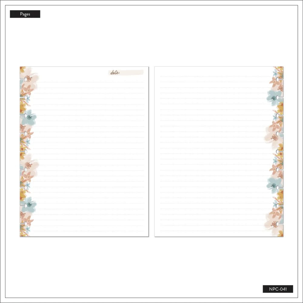 Happy Planner Softly Modern carnet Classic 60 feuilles pointillé ligné