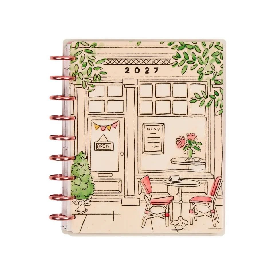 Happy Planner Seasonal Sidewalks agenda Classic Dashboard 2027