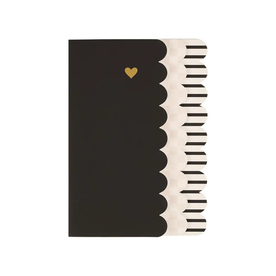 Me & my big ideas Happy Life Folio Modern Tones Scallop carnet A5 x3 pointillés
