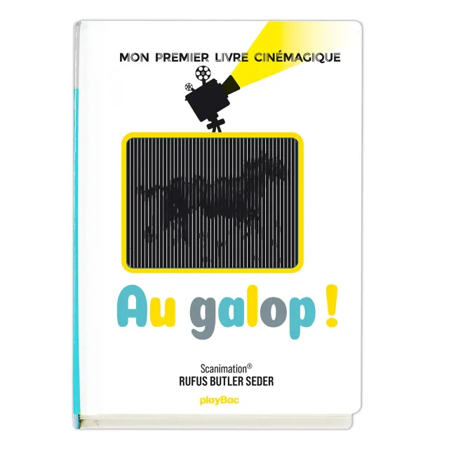 Frigobloc Au galop livre cinémagique animé bébé 0-3 ans