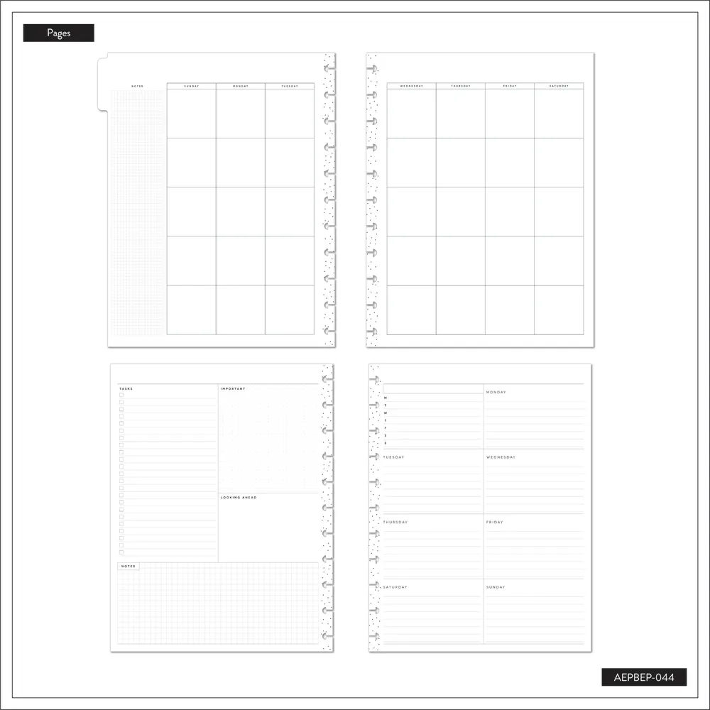 Happy Planner Breathe Live Explore Big extension 6 mois
