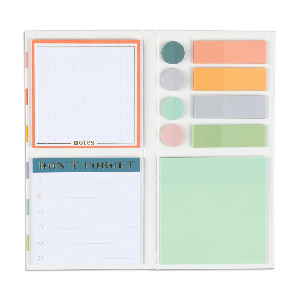 Happy Planner Work+Life Bright Pastels pense-bêtes 330 pièces