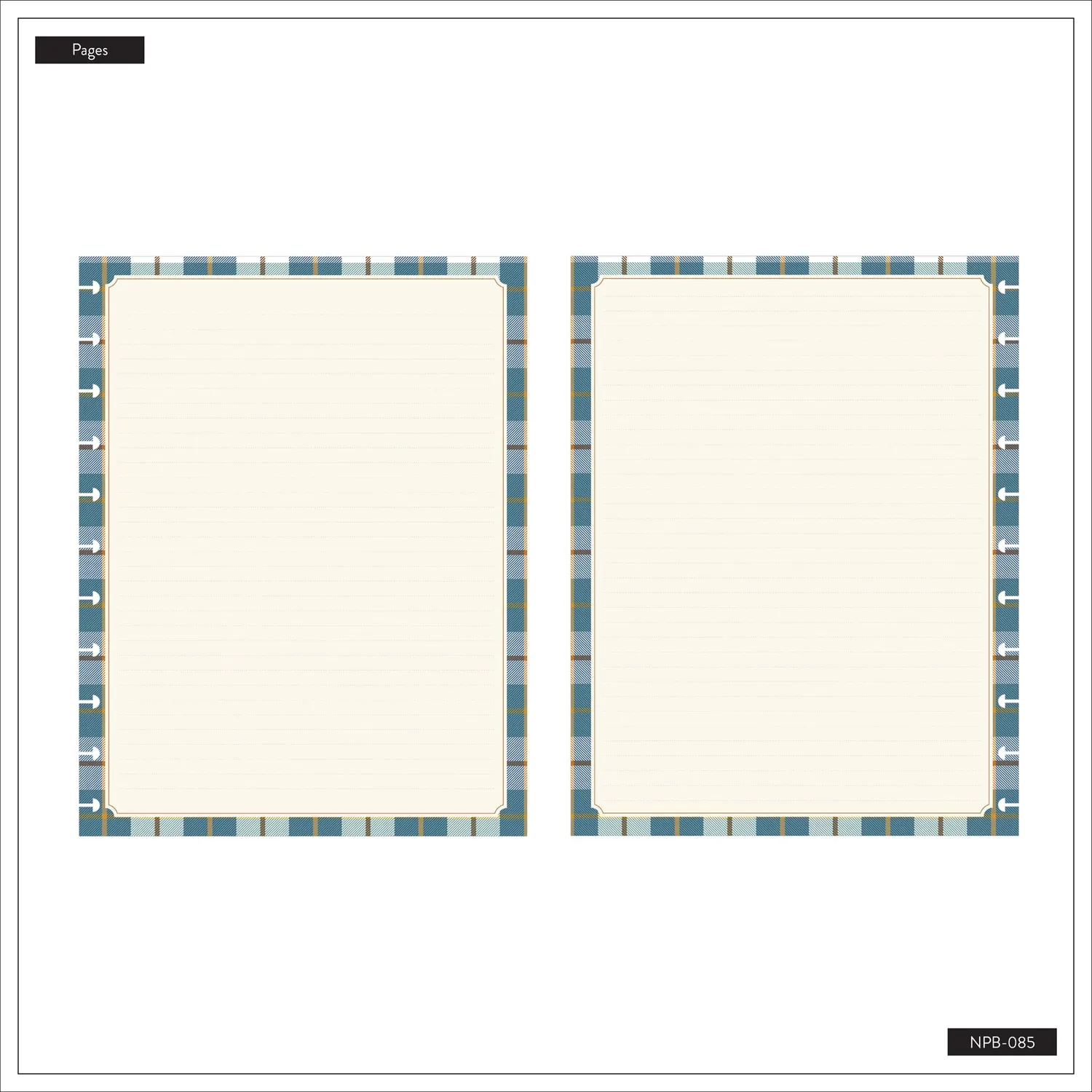 Happy Planner Fall Picnic carnet ligné Big floral 60