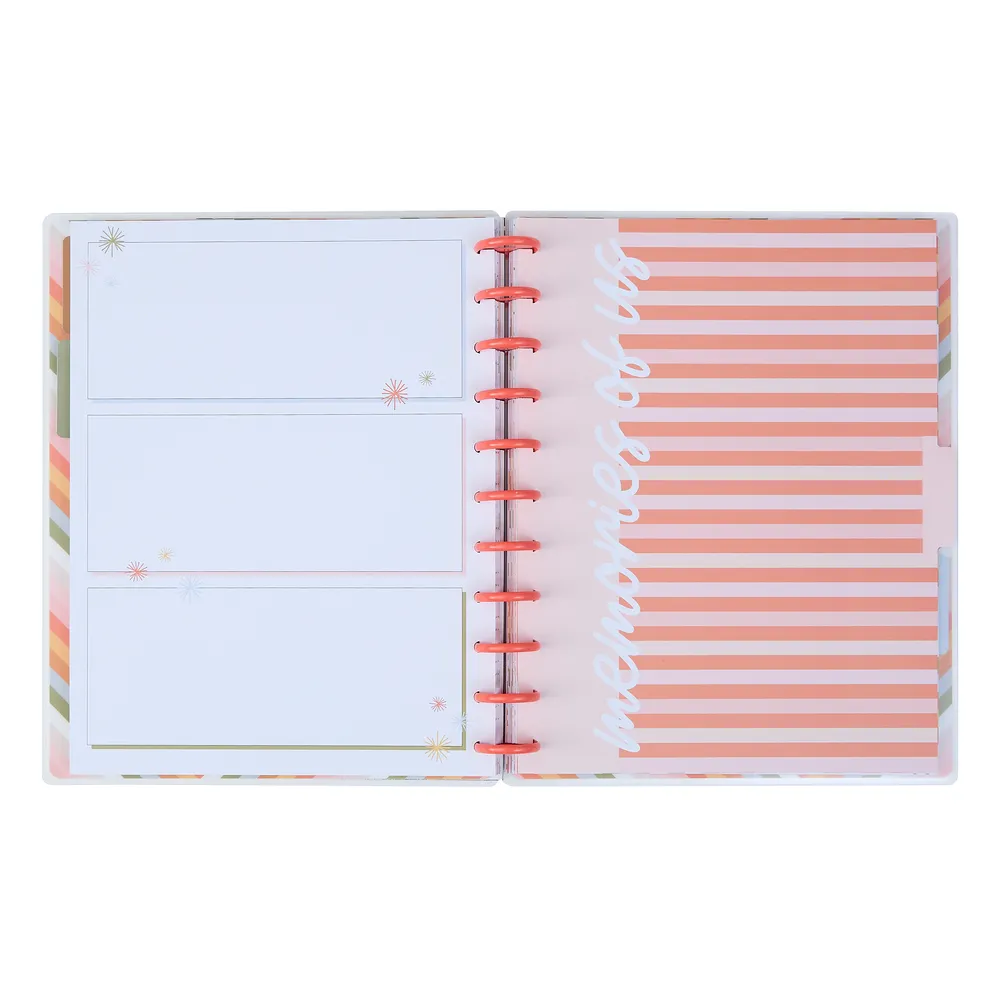Happy Planner Simple Joys journal photo Big 80 feuilles