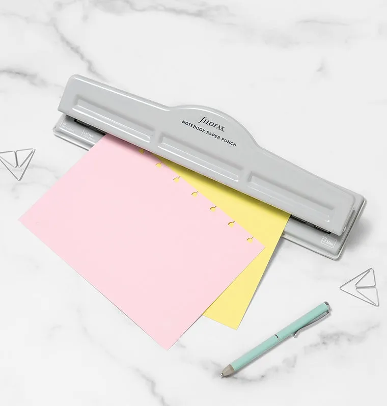 Filofax Classic perforatrice notebook métal