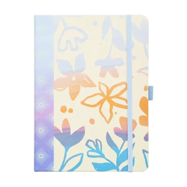 Happy Planner Boho Sunset journal Classic 80 feuilles pointillé fleuri