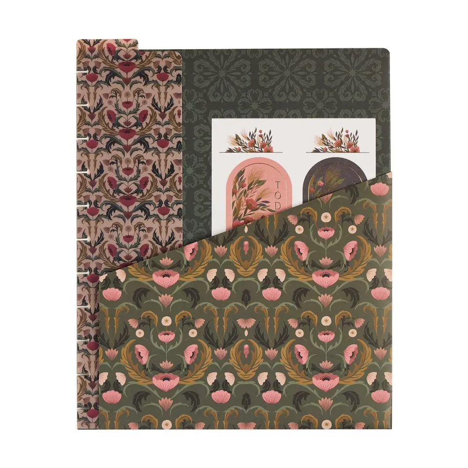 Happy Planner Twilight Tapestry pack accessoires Big floral