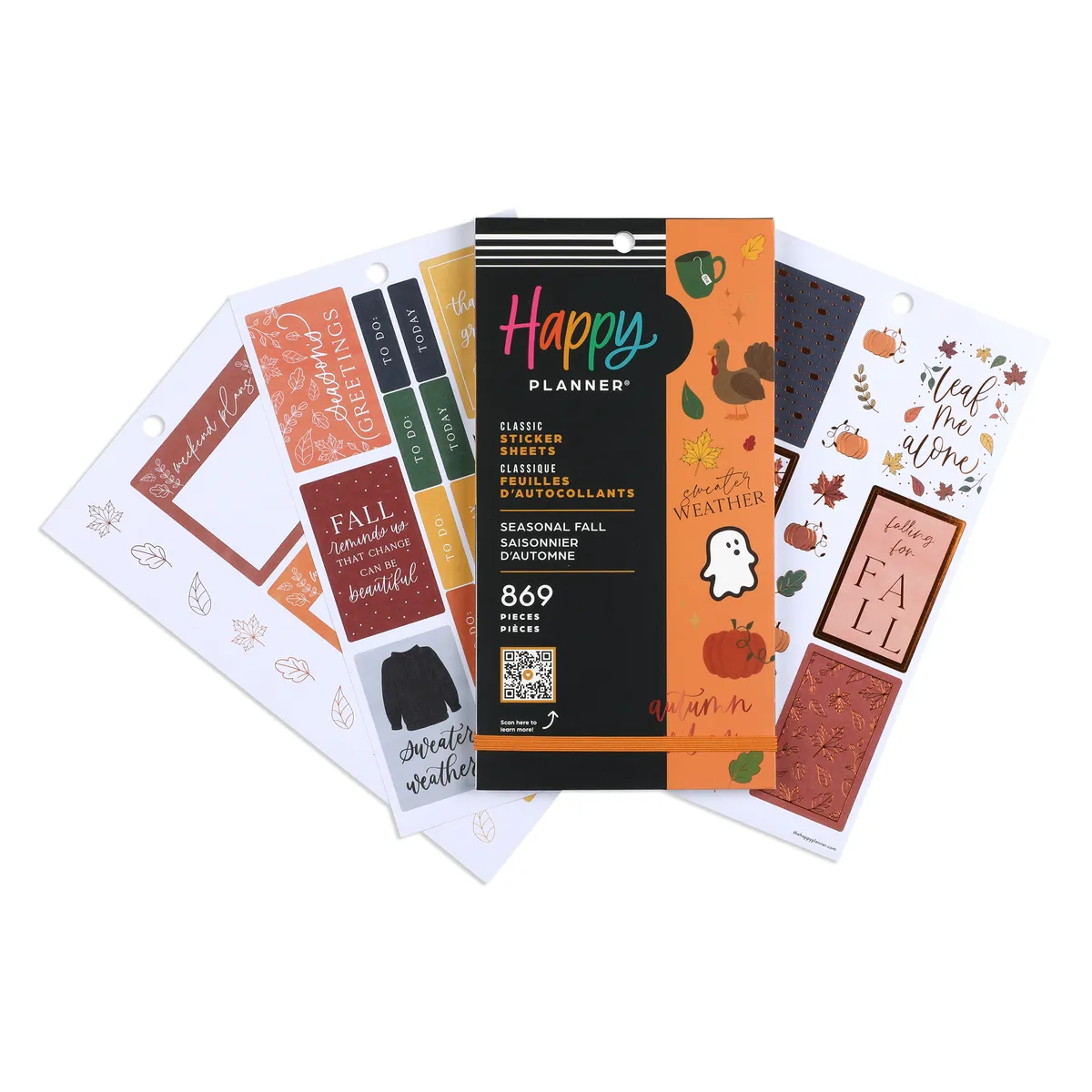 Me & My Big Ideas Seasonal Fall stickers value pack 869 automne