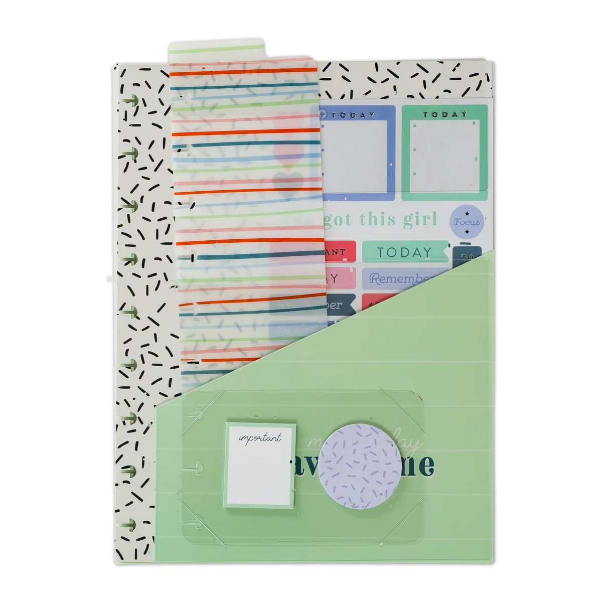 Happy Planner You Got This pack accessoires Classic motivation