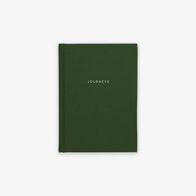Kartotek Travel Journal carnet de voyage vert mousse 8 voyages