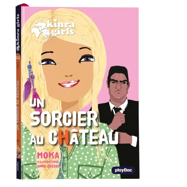 Frigobloc Kinra Girls Un sorcier au château tome 14 roman dès 9 ans