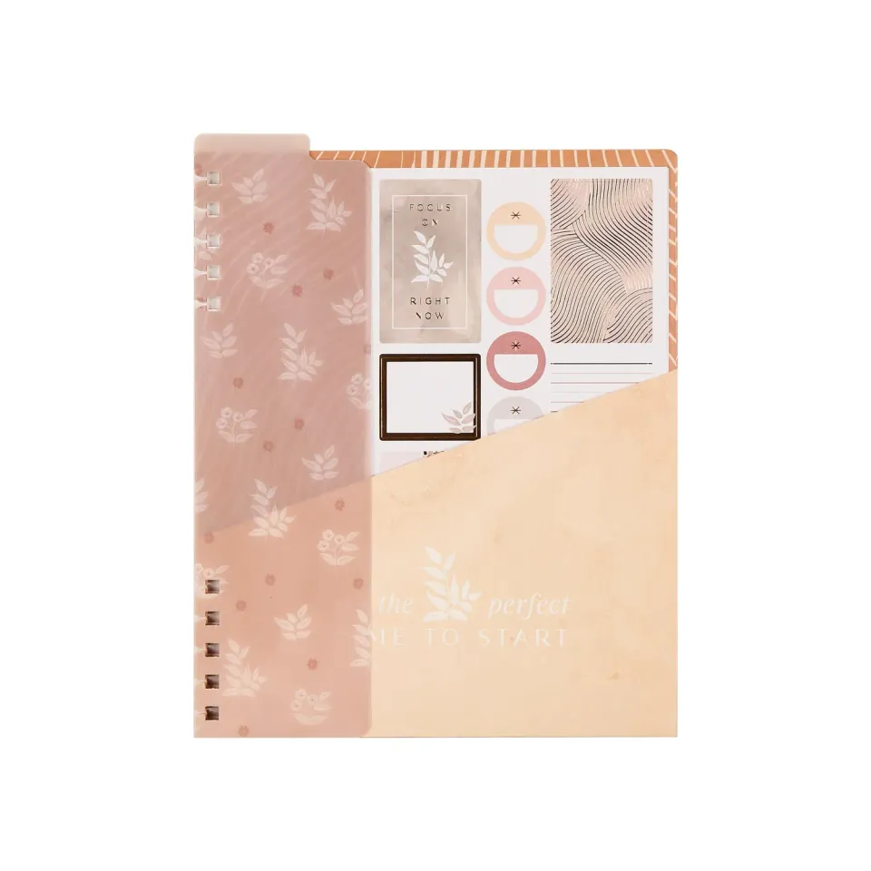 Happy Planner Dune Hues Classic kit accessoires spiral 20 feuilles
