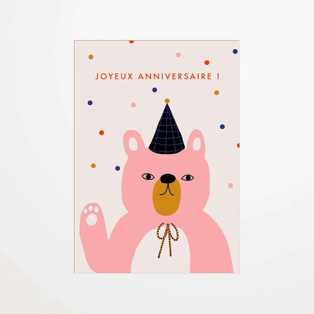My365 Anniversaire cartes postales lot de 6
