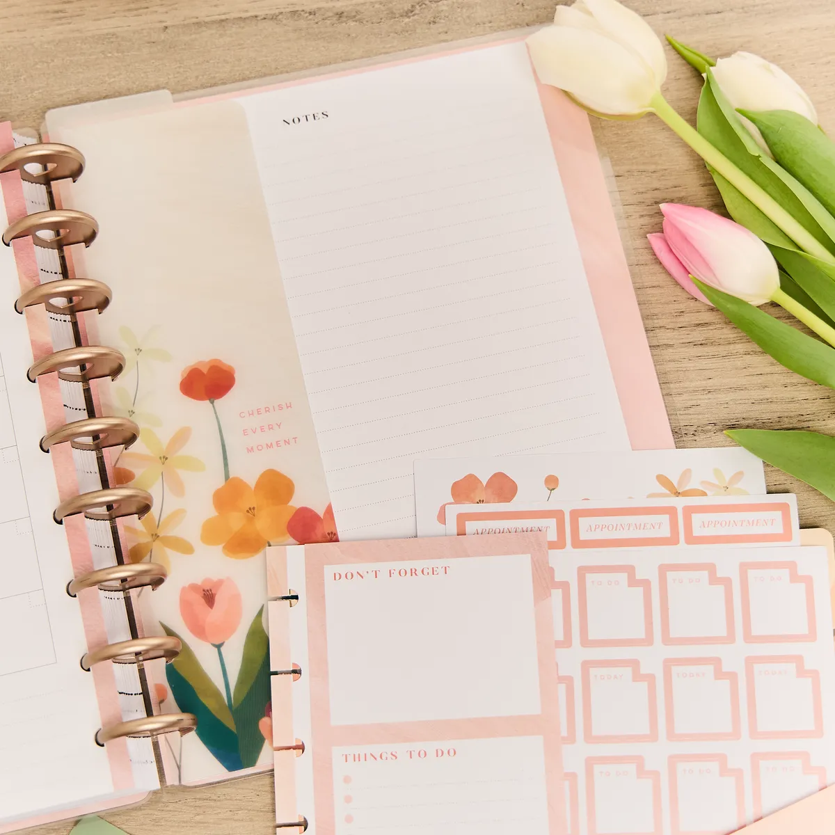 Happy Planner Pastel Canvas Parenting pack accessoires Classic