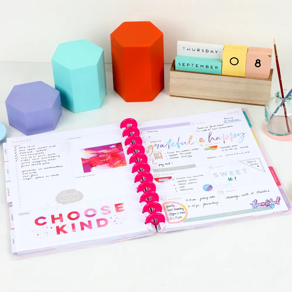 Happy Planner GracePlace Art stickers 679 cahier 30 feuilles