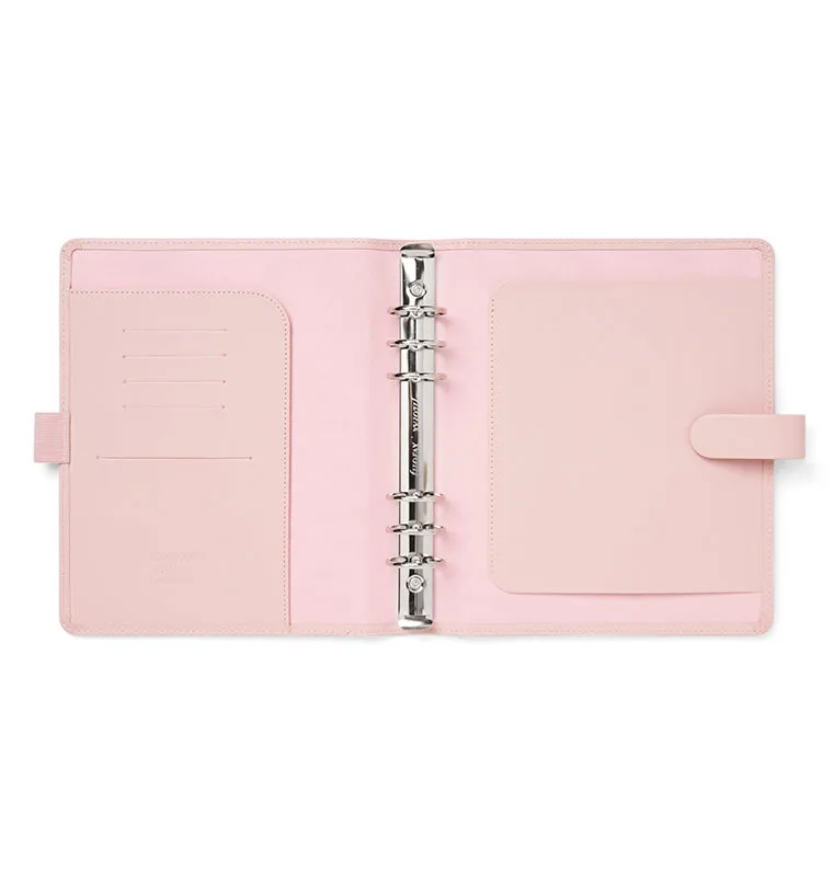 Filofax Saffiano organiseur A5 à anneaux noir grainé
