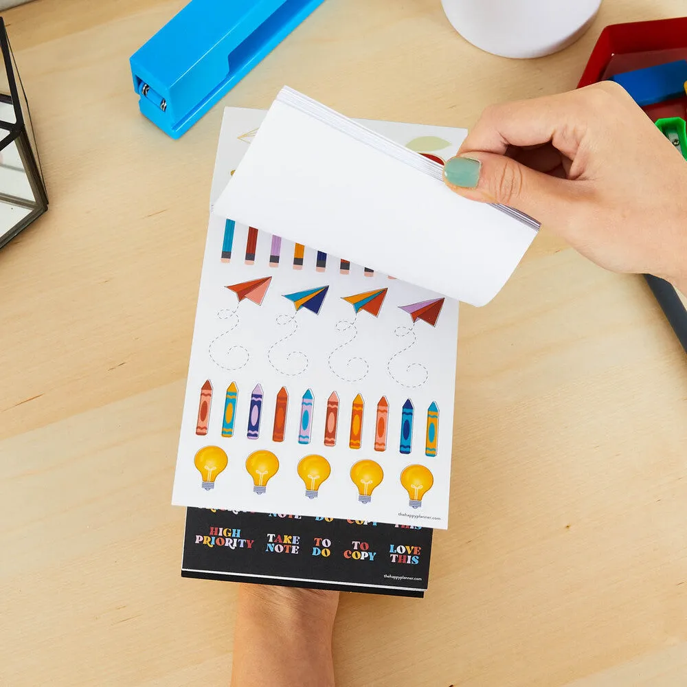 Happy Planner You Rule stickers 844 motifs école