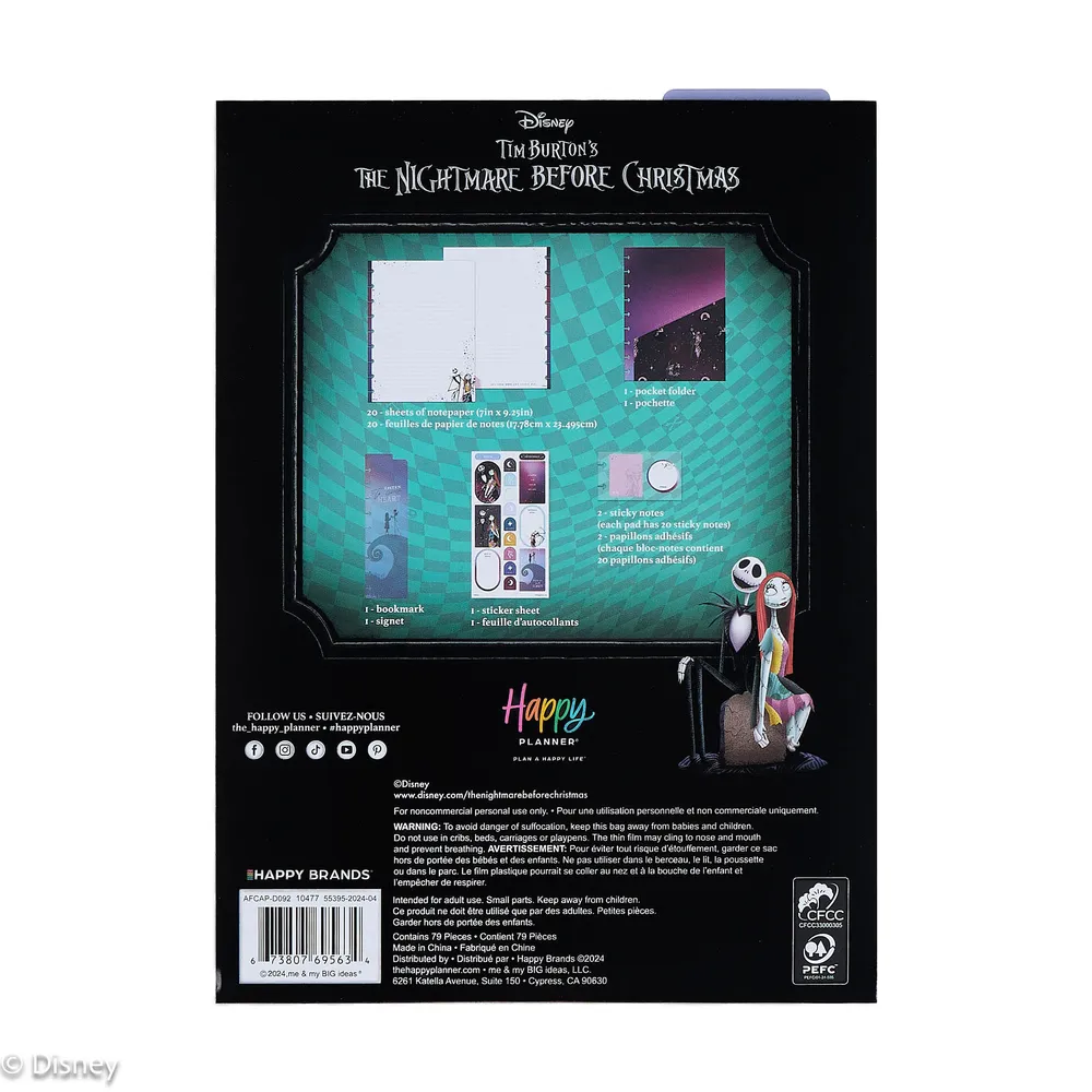 Happy Planner Nightmare Christmas kit accessoires Classic