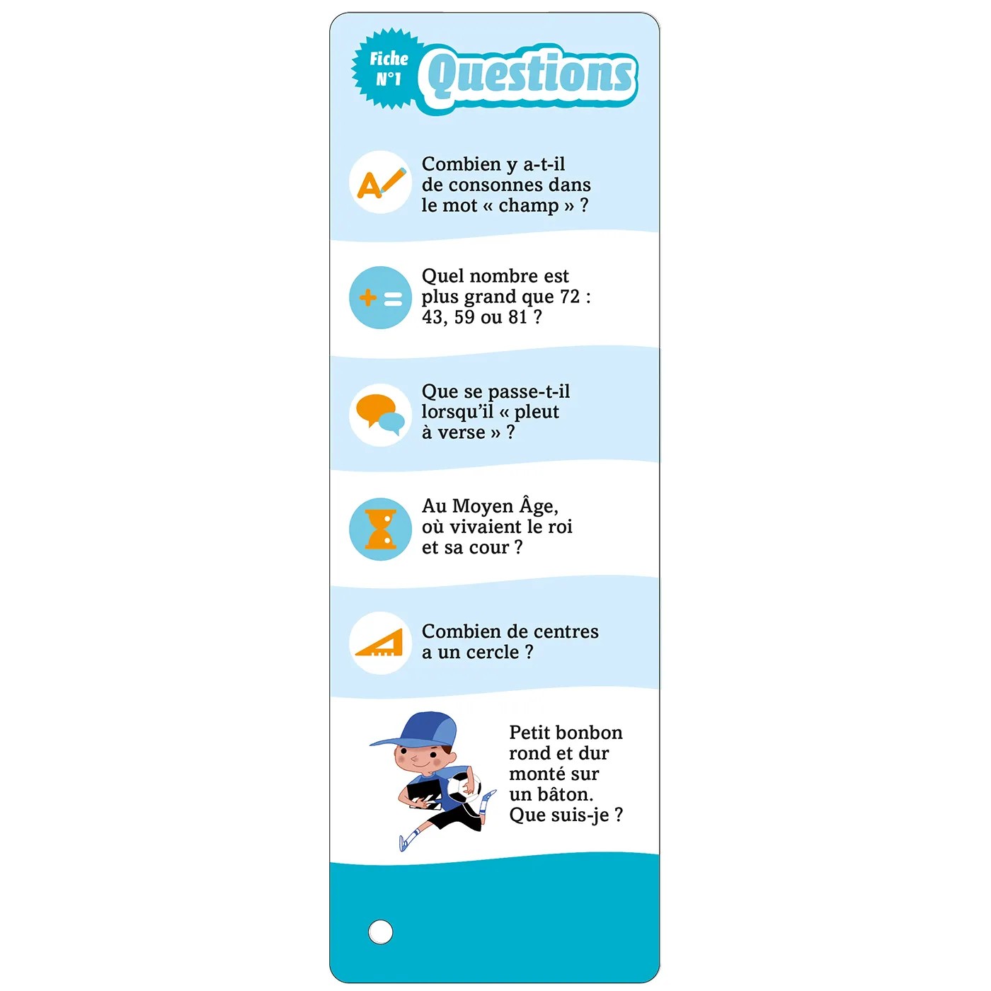 Les Incollables CE1 7-8 ans éventails quiz 700 questions