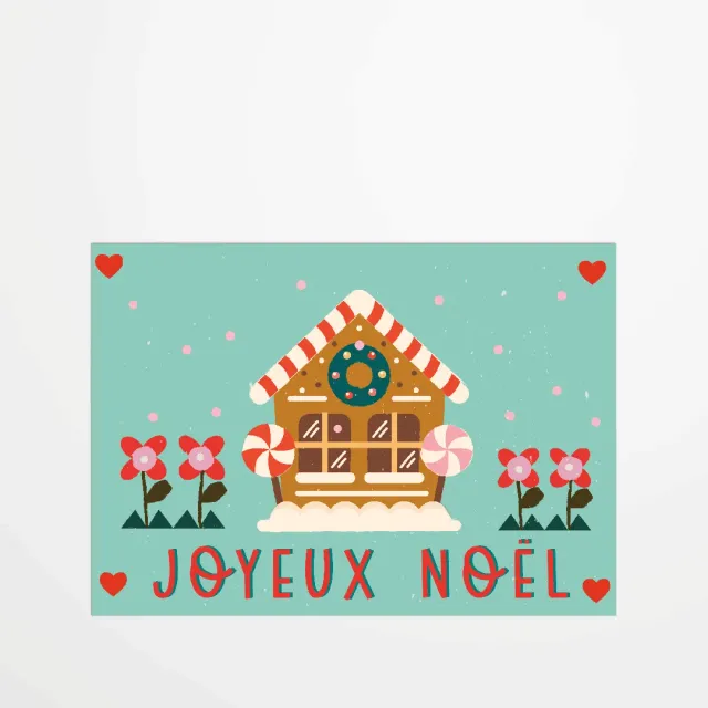 My365 Cité Candide Joyeux Noël carte postale