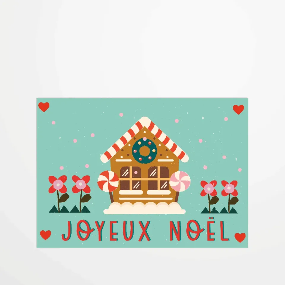 My365 Cité Candide Joyeux Noël carte postale