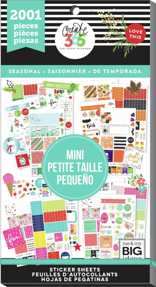 Me & my big ideas Seasonal Pops Value Pack stickers mini fêtes