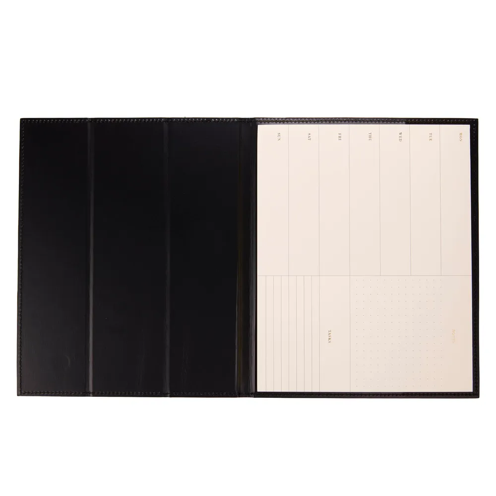 Me & my big ideas Work + Life Black Onyx bloc-notes semainier 52 feuilles