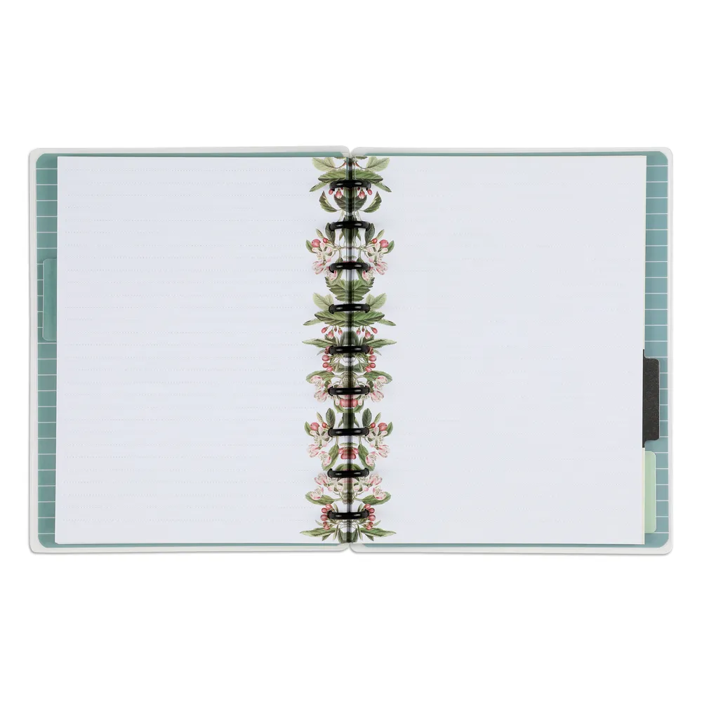 Happy Planner Butterflies Blooms carnet disques pointillé 60 feuilles