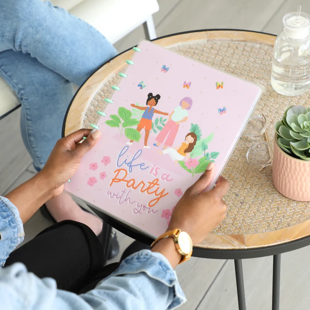 Happy Planner Squad Goals grand carnet disques Big 60 pointillé