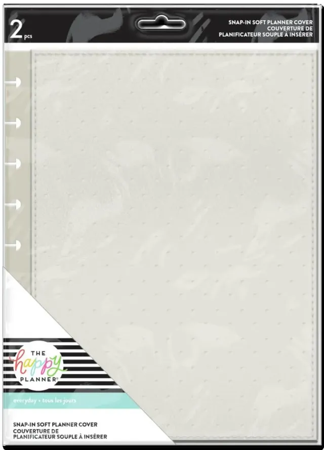 Happy Planner Classic Soft Covers housse gris neutre