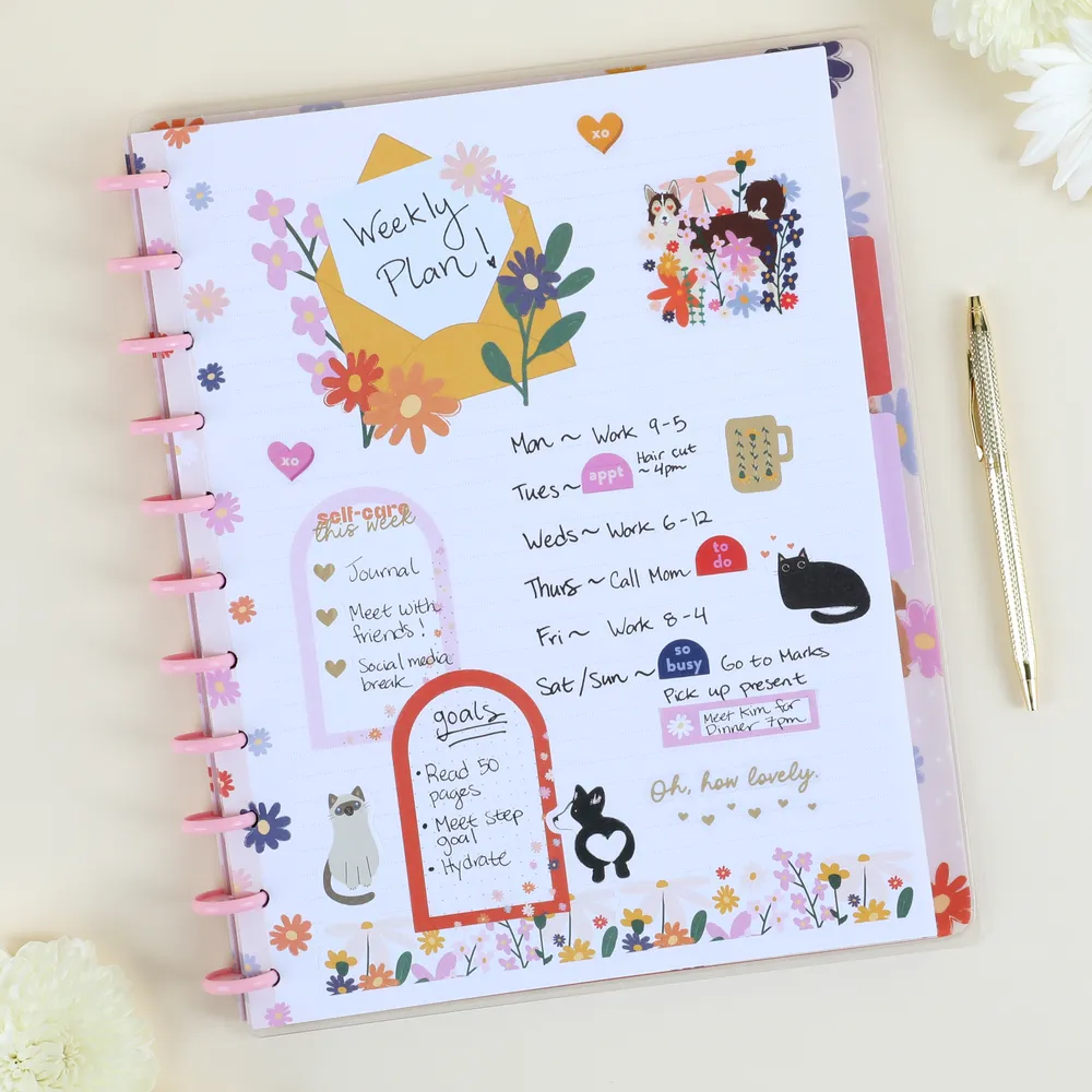 Happy Planner Oh How Lovely box cadeau Big notebook
