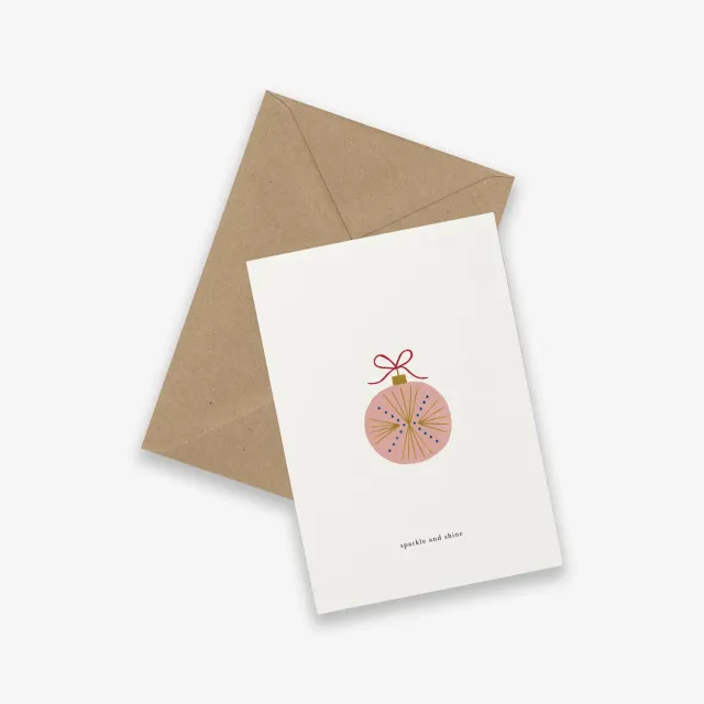 Kartotek Christmas Ornament carte de vœux Noël