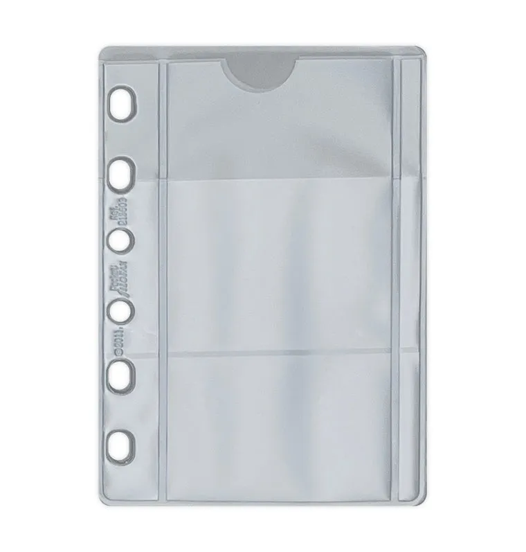 Filofax Classic porte-cartes Pocket plastique transparent